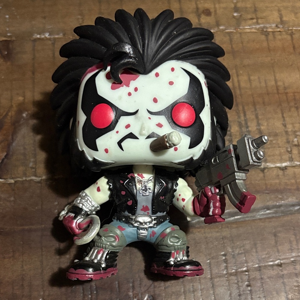 Funko Pop! Heroes #231 LOBO Figure (Bloody Version) Loose No Box
